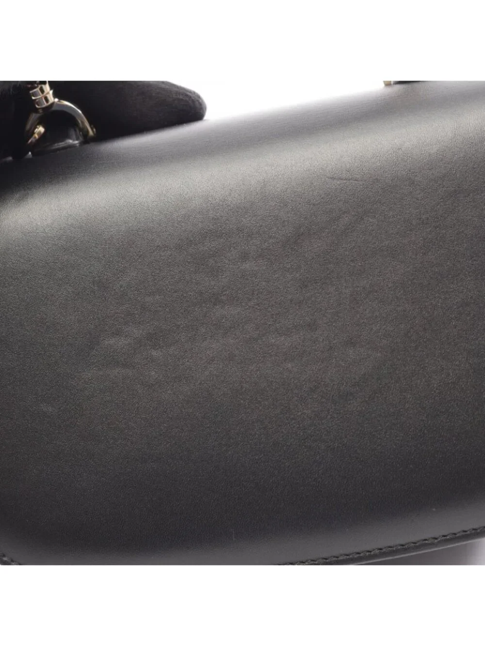 Gucci Handbag Bamboo Small 2-Way Black Leather